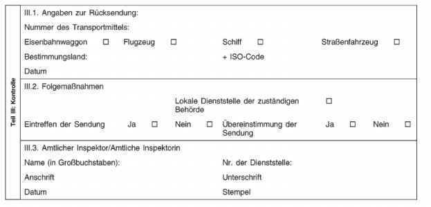 Muster des gemeinsamen Dokuments für die Einfuhr (GDE)