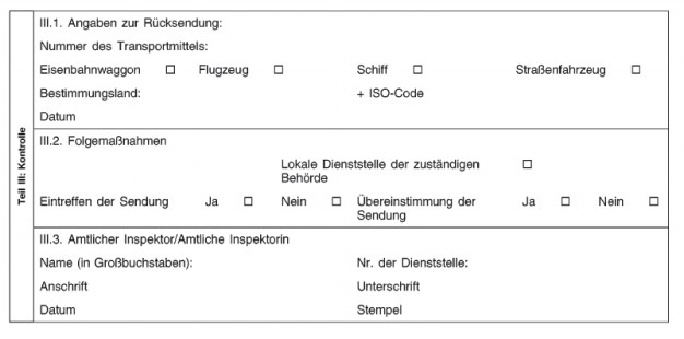 Muster des gemeinsamen Dokuments für die Einfuhr (GDE)